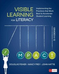 Visible Learning for Literacy, Grades K-12: Implementing the Practices That Work Best to Accelerate Student Learning, Grades K-12 цена и информация | Книги по социальным наукам | pigu.lt