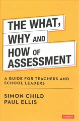 What, Why and How of Assessment: A guide for teachers and school leaders цена и информация | Книги по социальным наукам | pigu.lt