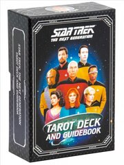 Star Trek: The Next Generation Tarot Deck and Guidebook kaina ir informacija | Saviugdos knygos | pigu.lt