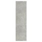 Veidrodinė spintelė su led, betono pilka, 76x15x55cm kaina ir informacija | Vonios spintelės | pigu.lt