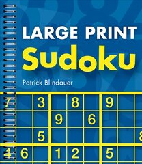 Large Print Sudoku Large type / large print edition цена и информация | Книги о питании и здоровом образе жизни | pigu.lt