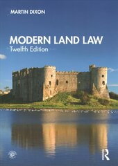 Modern Land Law 12th edition цена и информация | Книги по экономике | pigu.lt