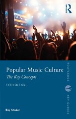 Popular Music Culture: The Key Concepts 5th edition kaina ir informacija | Knygos apie meną | pigu.lt