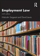 Employment Law 2nd edition цена и информация | Книги по экономике | pigu.lt