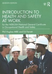 Introduction to Health and Safety at Work: for the Nebosh National General Certificate in Occupational Health and Safety 7th edition kaina ir informacija | Socialinių mokslų knygos | pigu.lt