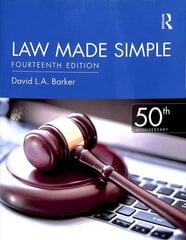 Law Made Simple 14th edition цена и информация | Книги по экономике | pigu.lt