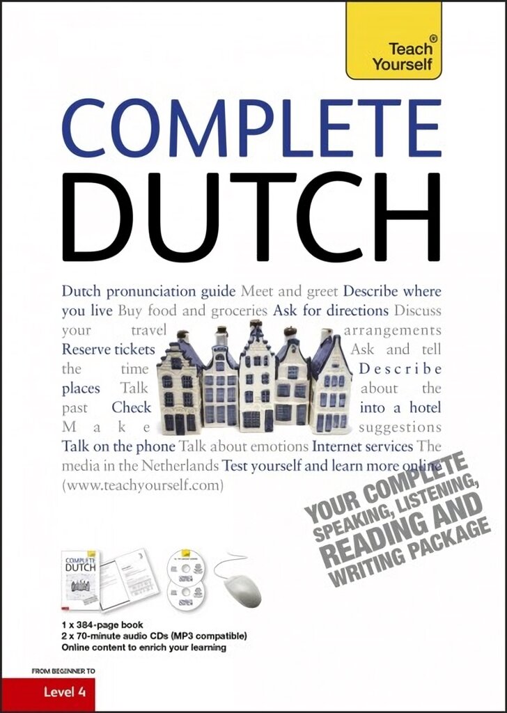 Complete Dutch Beginner to Intermediate Course: (Book and audio support) kaina ir informacija | Užsienio kalbos mokomoji medžiaga | pigu.lt