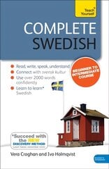 Complete Swedish Beginner to Intermediate Course: (Book and audio support) New edition kaina ir informacija | Užsienio kalbos mokomoji medžiaga | pigu.lt