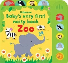 Baby's Very First Noisy book Zoo цена и информация | Книги для самых маленьких | pigu.lt