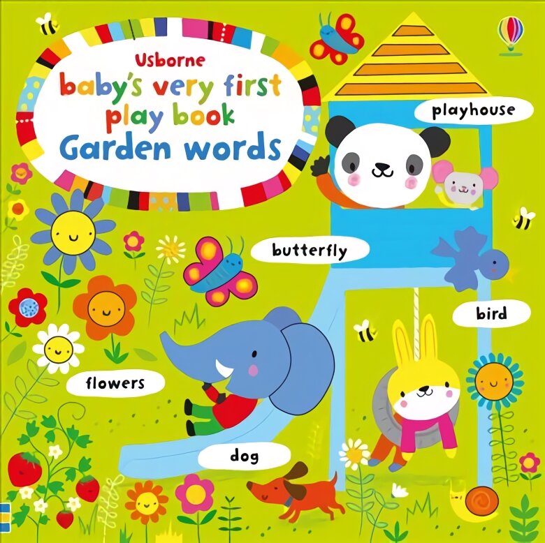 Baby's Very First Playbook Garden Words цена и информация | Knygos mažiesiems | pigu.lt