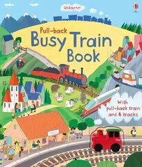 Pull-back Busy Train Book kaina ir informacija | Knygos mažiesiems | pigu.lt