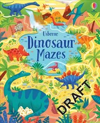 Dinosaur Mazes UK 2021 kaina ir informacija | Knygos mažiesiems | pigu.lt