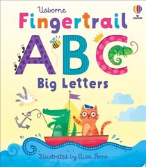 Fingertrail ABC Big Letters UK 2020 цена и информация | Книги для самых маленьких | pigu.lt