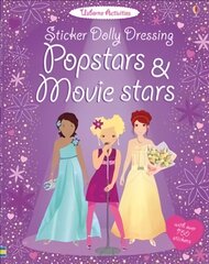 Sticker Dolly Dressing Popstars & Movie Stars: Popstars and Movie Stars цена и информация | Книги для малышей | pigu.lt