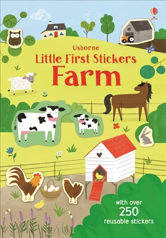 Little First Stickers Farm kaina ir informacija | Knygos mažiesiems | pigu.lt