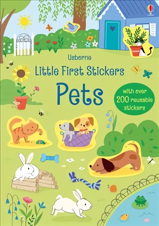 Little First Stickers Pets цена и информация | Knygos mažiesiems | pigu.lt