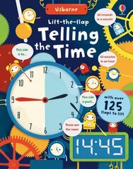 Lift-the-flap Telling the Time UK цена и информация | Книги для малышей | pigu.lt