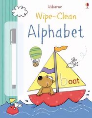 Wipe-Clean Alphabet цена и информация | Книги для самых маленьких | pigu.lt