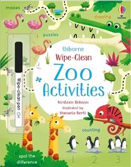 Wipe-Clean Zoo Activities UK 2021 цена и информация | Книги для самых маленьких | pigu.lt