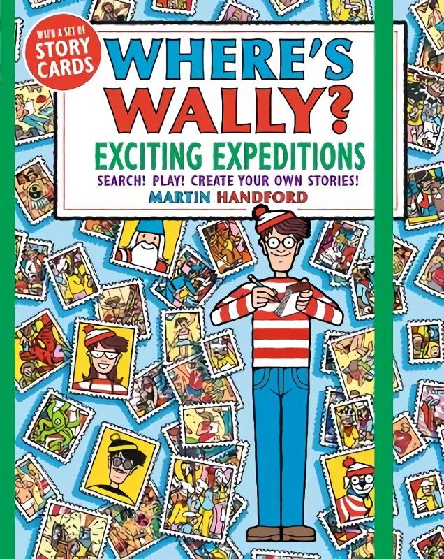 Where's Wally? Exciting Expeditions: Search! Play! Create Your Own Stories! цена и информация | Knygos mažiesiems | pigu.lt