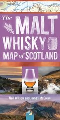 Malt Whisky Map of Scotland цена и информация | Путеводители, путешествия | pigu.lt