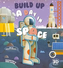 Build Up A Day in Space цена и информация | Книги для самых маленьких | pigu.lt