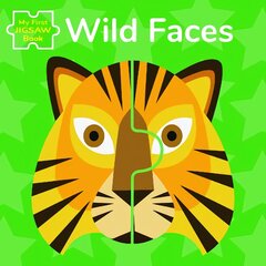 Wild Faces: My First Jigsaw Book цена и информация | Книги для самых маленьких | pigu.lt