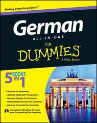 German All-in-One For Dummies: with CD цена и информация | Пособия по изучению иностранных языков | pigu.lt