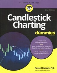 Candlestick Charting For Dummies, 2nd Edition 2nd Edition цена и информация | Книги по экономике | pigu.lt