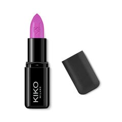 Насыщенная и питательная помада Kiko Milano Smart Fusion Lipstick, 424 Peony Violet цена и информация | Помады, бальзамы, блеск для губ | pigu.lt