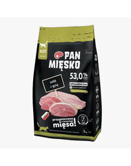 Pan Mięsko sausas maistas katėms su kalakutiena ir žąsiena, 5 kg kaina ir informacija | Pan Mięsko Gyvūnų prekės | pigu.lt