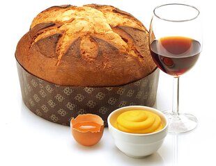 Panettone pyragas su Zabajone kremu, 1kg цена и информация | Сладости | pigu.lt