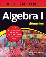 Algebra I All-in-One For Dummies цена и информация | Книги по экономике | pigu.lt