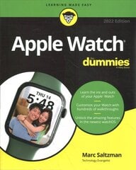Apple Watch For Dummies, 2022 Edition 2022 Edition kaina ir informacija | Socialinių mokslų knygos | pigu.lt