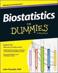 Biostatistics For Dummies kaina ir informacija | Ekonomikos knygos | pigu.lt