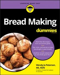 Bread Making For Dummies kaina ir informacija | Receptų knygos | pigu.lt