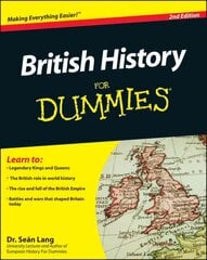 British History For Dummies 3rd Edition kaina ir informacija | Istorinės knygos | pigu.lt