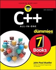 Cplusplus All-in-One For Dummies, 4th Edition 4th Edition цена и информация | Книги по экономике | pigu.lt