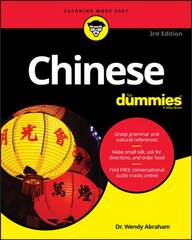 Chinese For Dummies 3rd Edition kaina ir informacija | Užsienio kalbos mokomoji medžiaga | pigu.lt