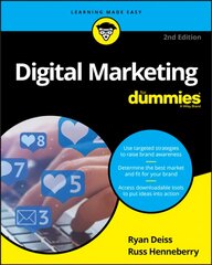 Digital Marketing For Dummies, 2nd Edition 2nd Edition цена и информация | Книги по экономике | pigu.lt