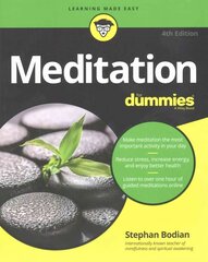 Meditation For Dummies 4e 4th Edition kaina ir informacija | Saviugdos knygos | pigu.lt