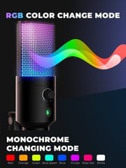 Микрофон Fifine, T669 PRO 3, RGB цена и информация | Микрофоны | pigu.lt