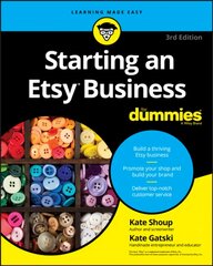 Starting an etsy business for dummies kaina ir informacija | Knygos apie sveiką gyvenseną ir mitybą | pigu.lt