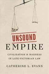 Unsound Empire: Civilization and Madness in Late-Victorian Law kaina ir informacija | Istorinės knygos | pigu.lt