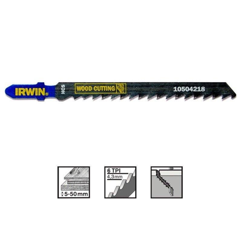 Pjūklelis medienai Irwin T144D, 100 mm kaina ir informacija | Mechaniniai įrankiai | pigu.lt