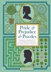 Pride & Prejudice & Puzzles: Ingenious Riddles & Conundrums Inspired by Jane Austen's Novels kaina ir informacija | Knygos apie sveiką gyvenseną ir mitybą | pigu.lt