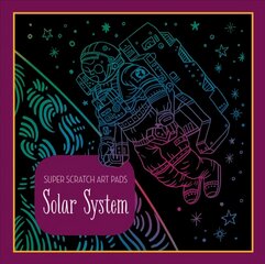 Super Scratch Art Pads: Solar System цена и информация | Книги для самых маленьких | pigu.lt
