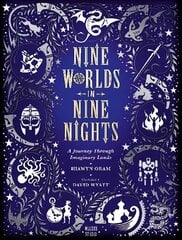 Nine Worlds in Nine Nights: A Journey Through Imaginary Lands цена и информация | Книги для подростков и молодежи | pigu.lt