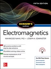 Schaum's Outline of Electromagnetics, Fifth Edition 5th edition цена и информация | Книги по социальным наукам | pigu.lt