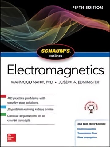 Schaum's Outline of Electromagnetics, Fifth Edition 5th edition цена и информация | Socialinių mokslų knygos | pigu.lt